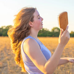 Anti-Frizz Bamboo Hair Brush
